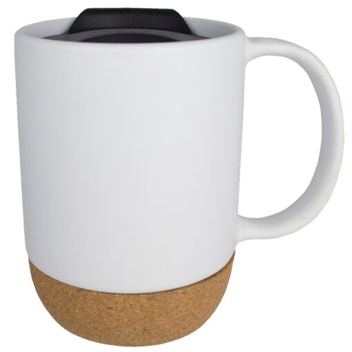 14 oz Ceramic Cork Bottom Mug-2