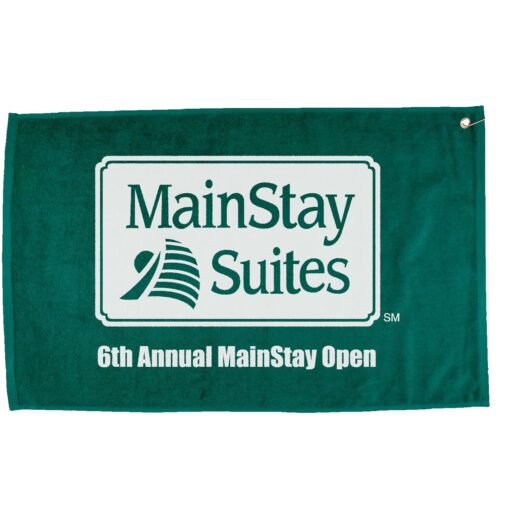 16" x 25" Hemmed Color Golf Towel-4