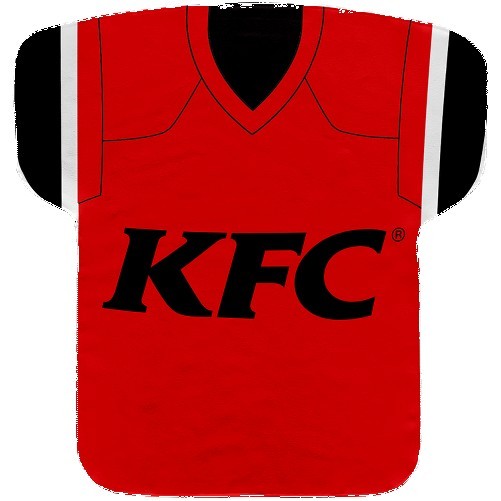 17" x 18" Jersey Shaped Cooling Towel-8