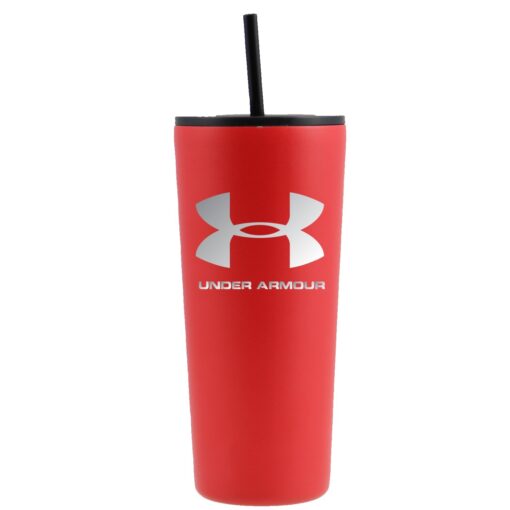 22 Oz. Powder Coated Tumbler With Hot/cold Lid-5