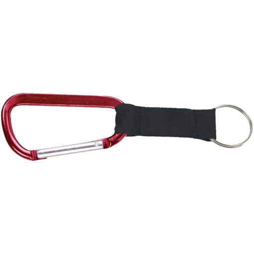 8mm Carabiner with Black Strap-8