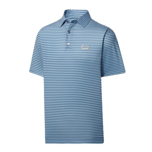 Footjoy Mens Stretch Lisle Pinstripe Golf Shirt-3