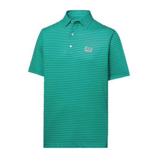 Footjoy Mens Stretch Lisle Pinstripe Golf Shirt-8