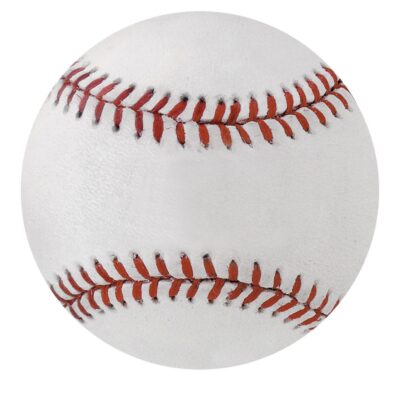 Full Color Baseball Soft Surface Mouse Pad 1/8"-1