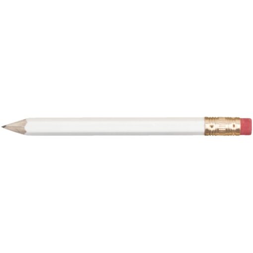Hex Wooden Golf Pencil with Eraser-8
