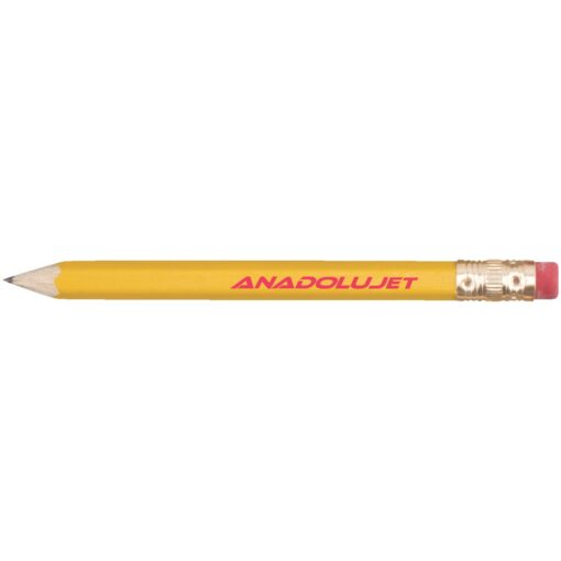 Hex Wooden Golf Pencil with Eraser-9