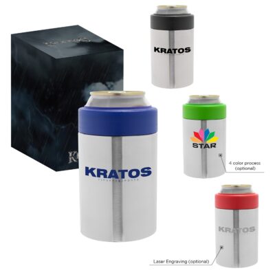 Kratos Double Wall Stainless Can Cooler-1