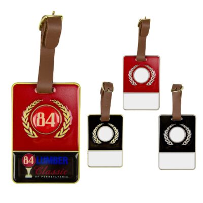 Metal Bag Tag with Colorfill-1