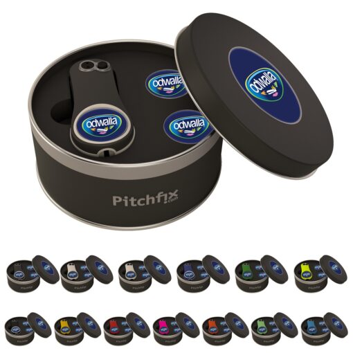 Pitchfix Fusion 2.5 Tin w/ Two Extra Ball Markers-1