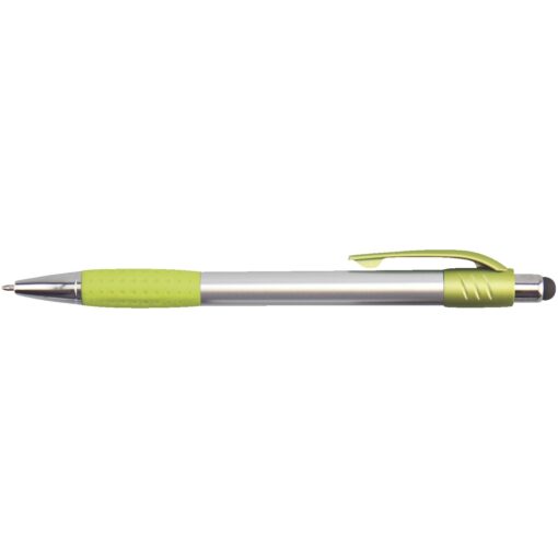 Premium Silver Stylus Pen w/ Metallic Accents-2