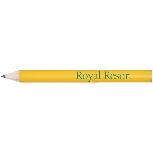 Round Wooden Golf Pencil-9