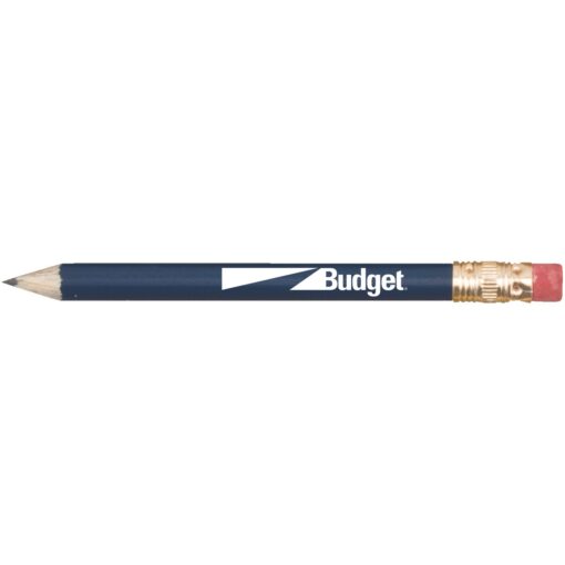 Round Wooden Golf Pencil with Eraser-3