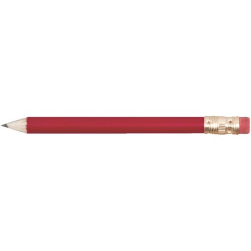 Round Wooden Golf Pencil with Eraser-8