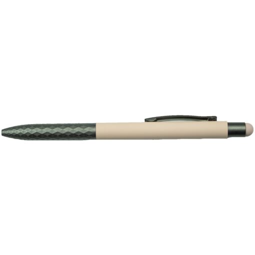 Soft Touch Aluminum Stylus Pen W/ Plastic Grip-10