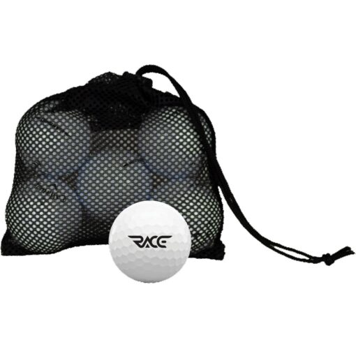 Mesh Bag W/ 6 Callaway Warbird Golf Balls-1